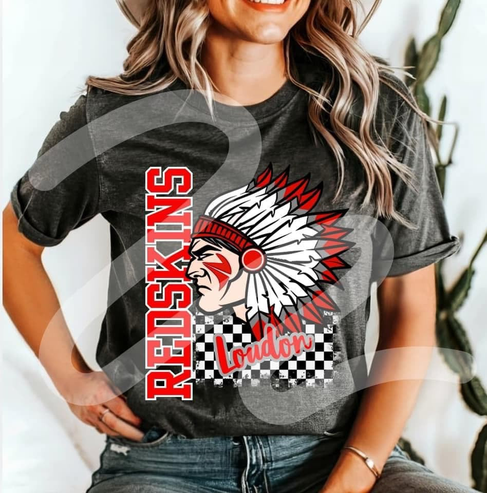 Loudon Redskins Tee