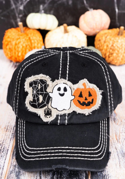 Boo Distressed Hat