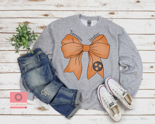 Tennessee Bow Sweatshirt